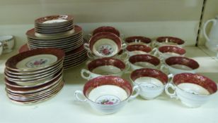 Coalport dinner and tea ware,