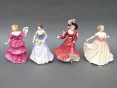 Royal Doulton figures including Deborah HN 3644, Jennifer HN 3447,