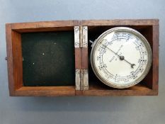 A cased engineer's speed indicator