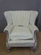 A shabby chic style armchair