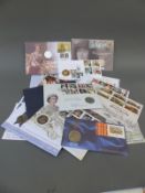 Twenty largely £5 commemorative coin stamp covers including Millennium, Queen Victoria,