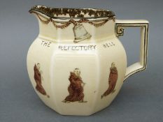 Royal Doulton Seriesware octagonal jug 'The Refectory Bell',