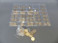 Eighty-two collectable £2 coins including Shakespeare, Jester's Hat, Magna Carta, Britannia,