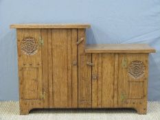 Jack Grimble Arts & Crafts cupboard (width 104cm)