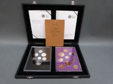 The Royal Mint Silver Proof Collection, cased with certificates,