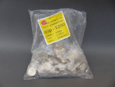 Peter Rabbit 2016 uncirculated 50 pence coins in sealed Birmingham bag,