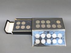 An amateur collection of pre 1947 English half crowns, estimated weight approximately 1000g,