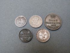 1887 Victoria Maundy young head 2d, together with an 1898 veiled head example,