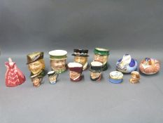 Royal Doulton character jugs,