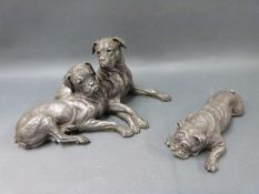 Two Doris Lindner for Heredities model dogs,