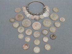 Approximately 147g of pre-1947 silver UK coinage,