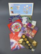 A collection of brilliant uncirculated largely UK coins