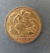 Edward VII 1903 gold half sovereign