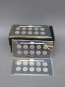 An amateur collection of pre 1947 English shillings, estimated weight approximately 1370g,