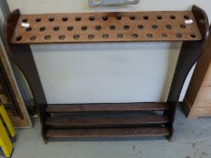 A mahogany stick or similar stand to fit 38 sticks (W102 x D100 x D25cm)