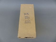 A pack of 25 pence Royal commemorative crowns for 1972, still in original wraps, box stamped UK 25p,