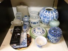 A quantity of mainly Oriental /Chinese ceramics
