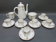 Shelley Art Deco coffee service,