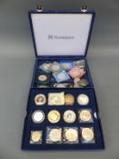 Two Westminster collectors' boxes including £5 crowns,
