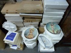 Approximately 70 collectors plates to include Bing and Grondahl and Royal Doulton
