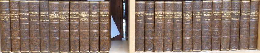 Darwin Origin of Species, Bronte Wuthering Heights, Poe, Dickens, Defoe,