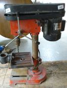 A Sealey pillar drill