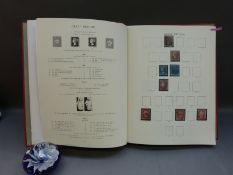 A collection of GB stamps from QV penny black to QE in an SG Windsor album