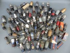 Approximately 100 radio or amplifier type electronic valves to include Mullard, GEC, Marconi, Osram,