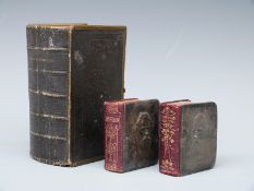 [Silver Bindings] Tennyson & Longfellow miniature books by Eyre & Spottiswoode (c.