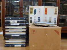 A very large collection of matchbox packets in 22 albums, from all over the world.