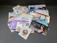 A 25th Coronation anniversary Commonwealth omnibus stamp collection comprising loose mint stamps