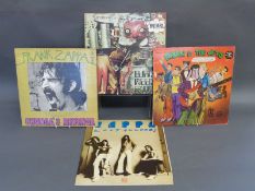 Four Frank Zappa and associated albums 'Burnt Weeny Sandwich', 'Ruben and the Jets',