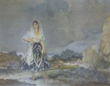 William Russell Flint (1880 -1969) signed print 'Rosalba',