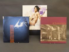 A small collection of LPs including Prince, U2 and Madonna together with some 45's and CDs.