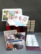 A collection of mainly Qatar stamps