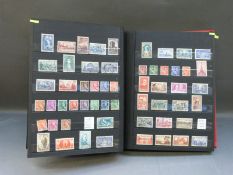 A stockbook of stamps from France 1900's to 1970's
