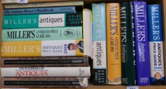 A collection of Millers Antique Price Guides etc