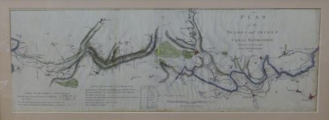 A replica Plan of The Thames and Severn Canal Navigation laid down from actual surveys by Robert