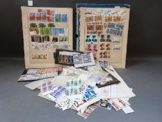 A Collecta album of GB stamps with some Victorian, including 1841 pair and used 2d blue.