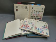 A quantity of all-world stamp albums