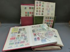 An extensive collection of German stamps in albums,