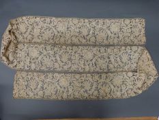 A length of handmade Point de Venise lace, approximately 332cm long.