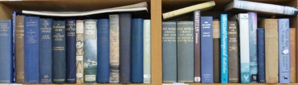 A collection of naval, voyage and seafarer books, Corsairs of France 1887, The China Seas, Pirates,