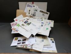 A box file of GB railway related first day covers