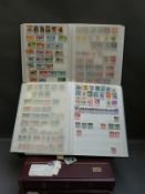 Nine stockbooks of mainly European stamps