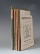William Morris Pilgrims of Hope limited edition with three other volumes printed in Golden Type by
