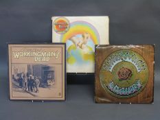 Eighteen Grateful Dead/Jerry Garcia LPs,