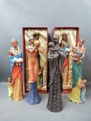 Six boxed Leonardo Collection Tribes of Africa limited edition figures to include two Naisianoi,