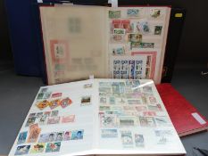 An extensive selection of mainly Commonwealth stamps in stockbooks,