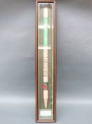 Cricket stump from the 2nd test England v Sri Lanka 2002, used in match, signed by Nasser Hussain,